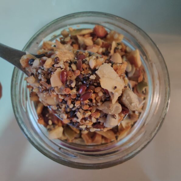 granola de quinoa