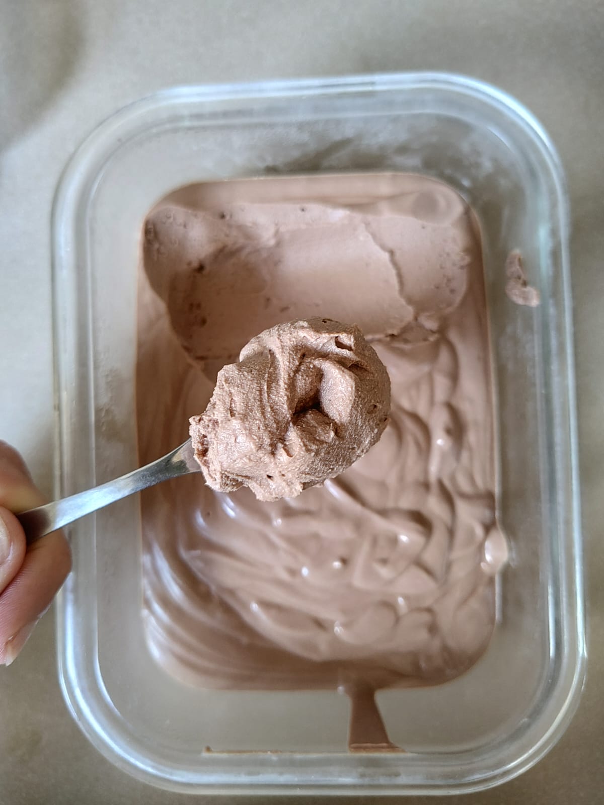 mousse de chocolate